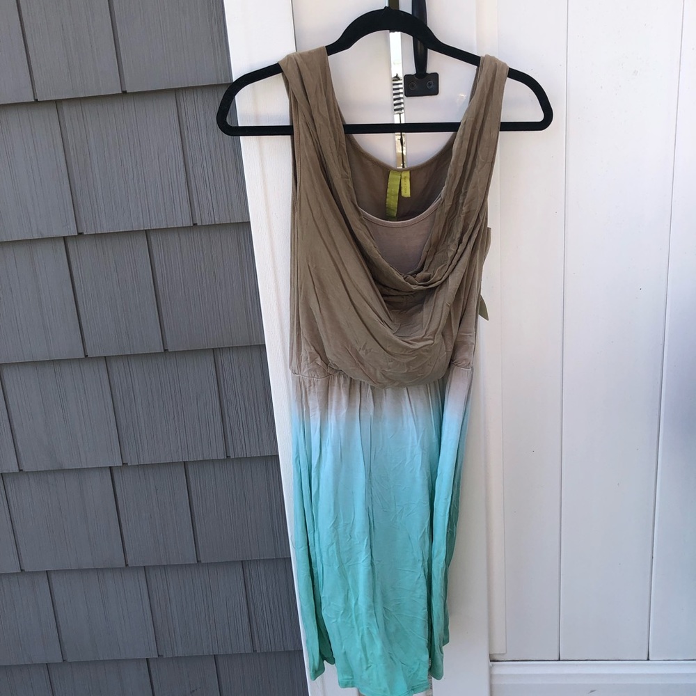 NWT S green dragon dress